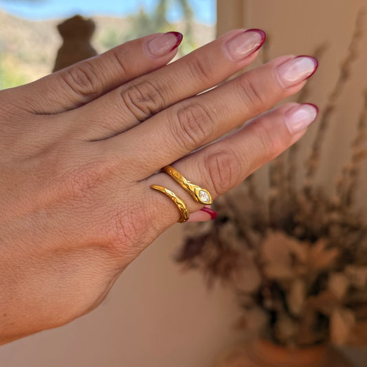 Serpent Wrap Ring