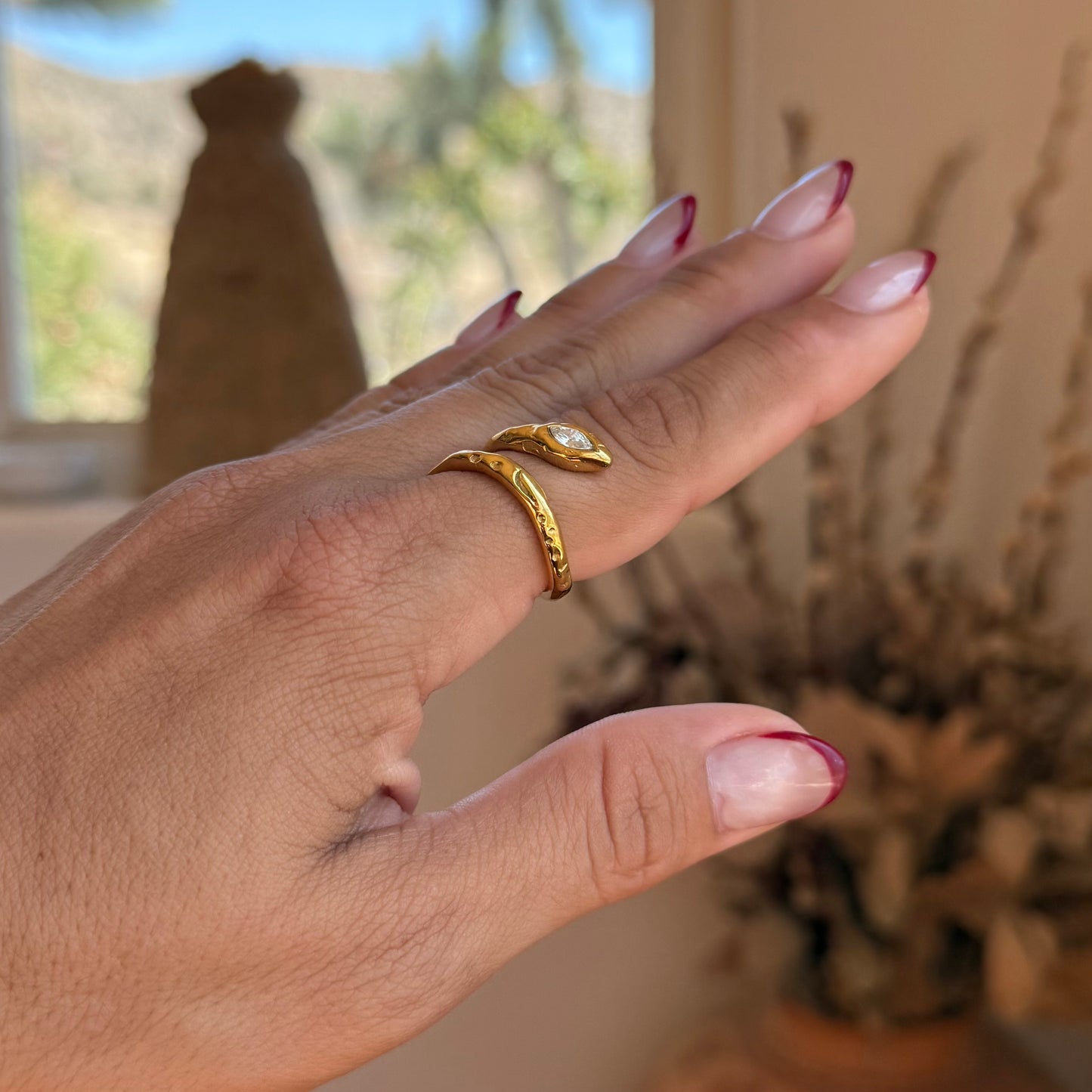 Serpent Wrap Ring