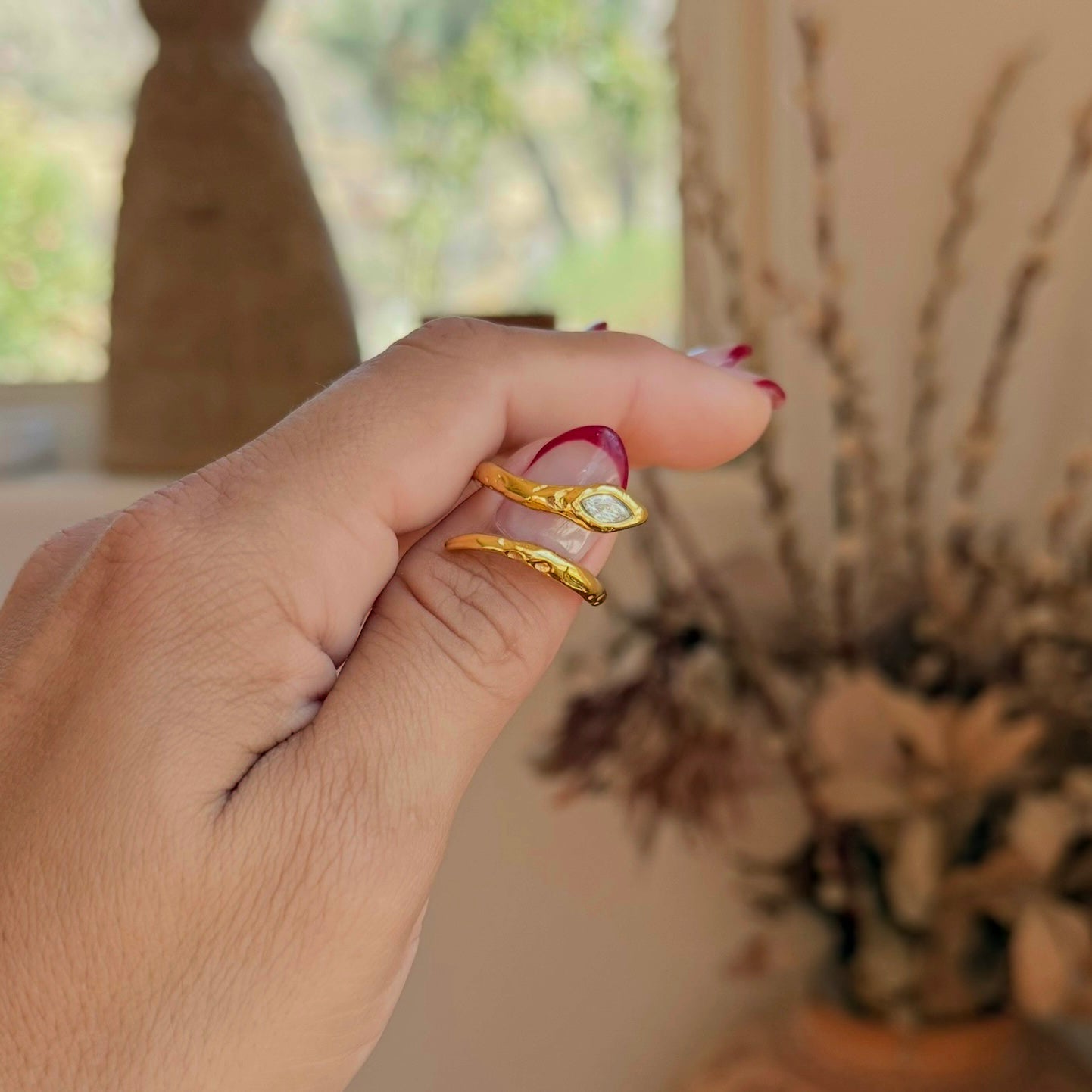 Serpent Wrap Ring