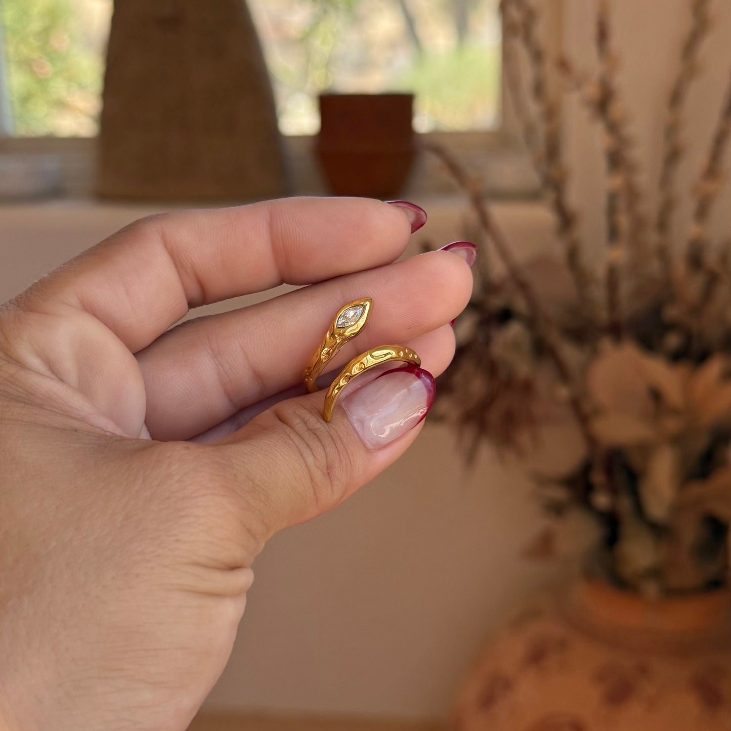 Serpent Wrap Ring