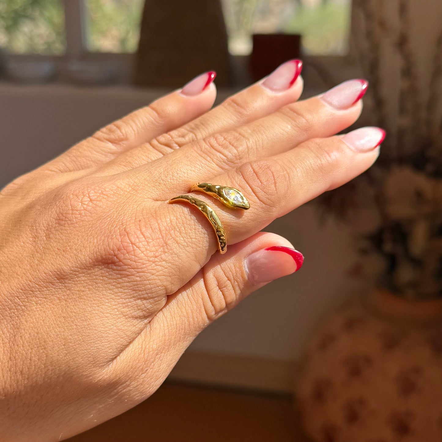 Serpent Wrap Ring