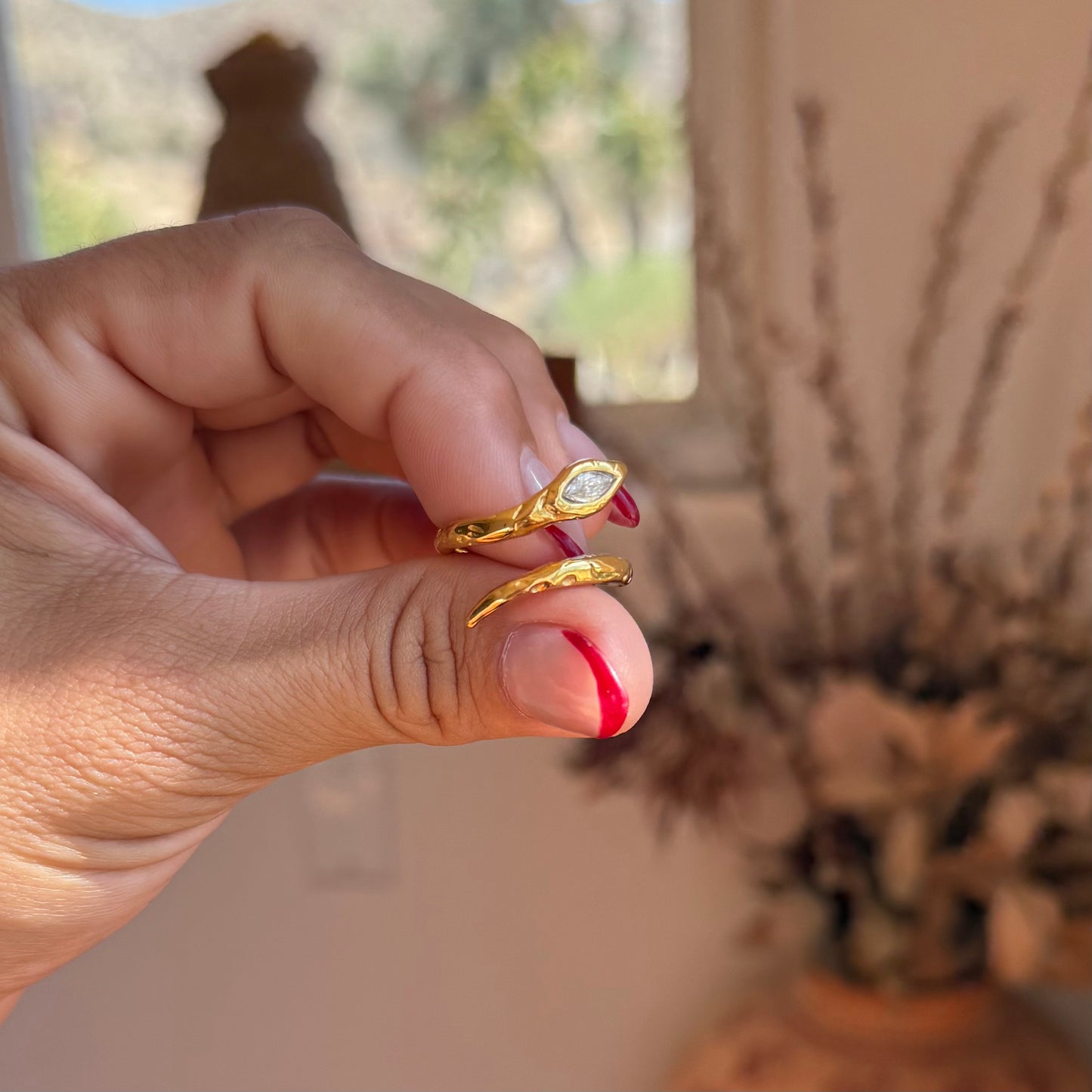 Serpent Wrap Ring