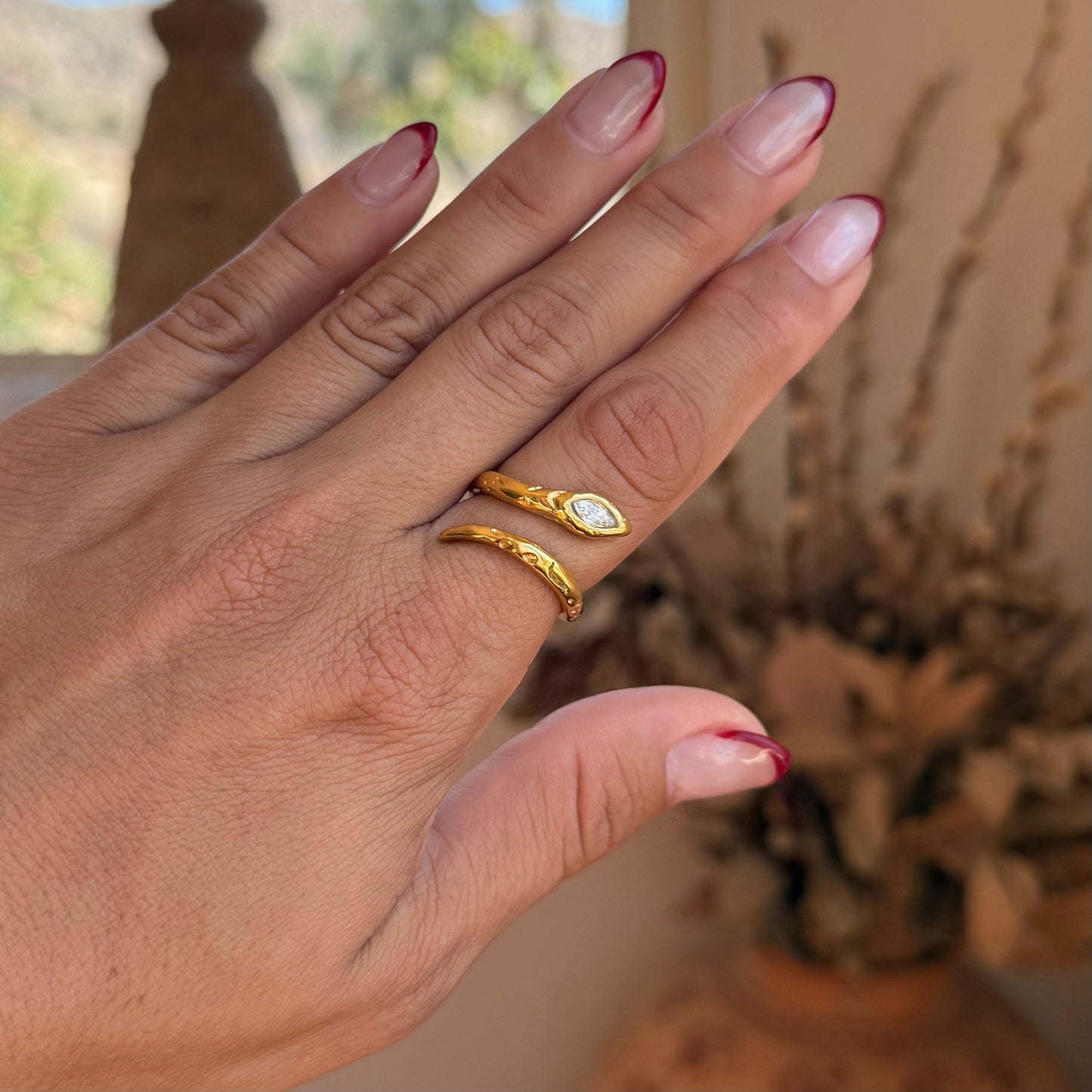 Serpent Wrap Ring