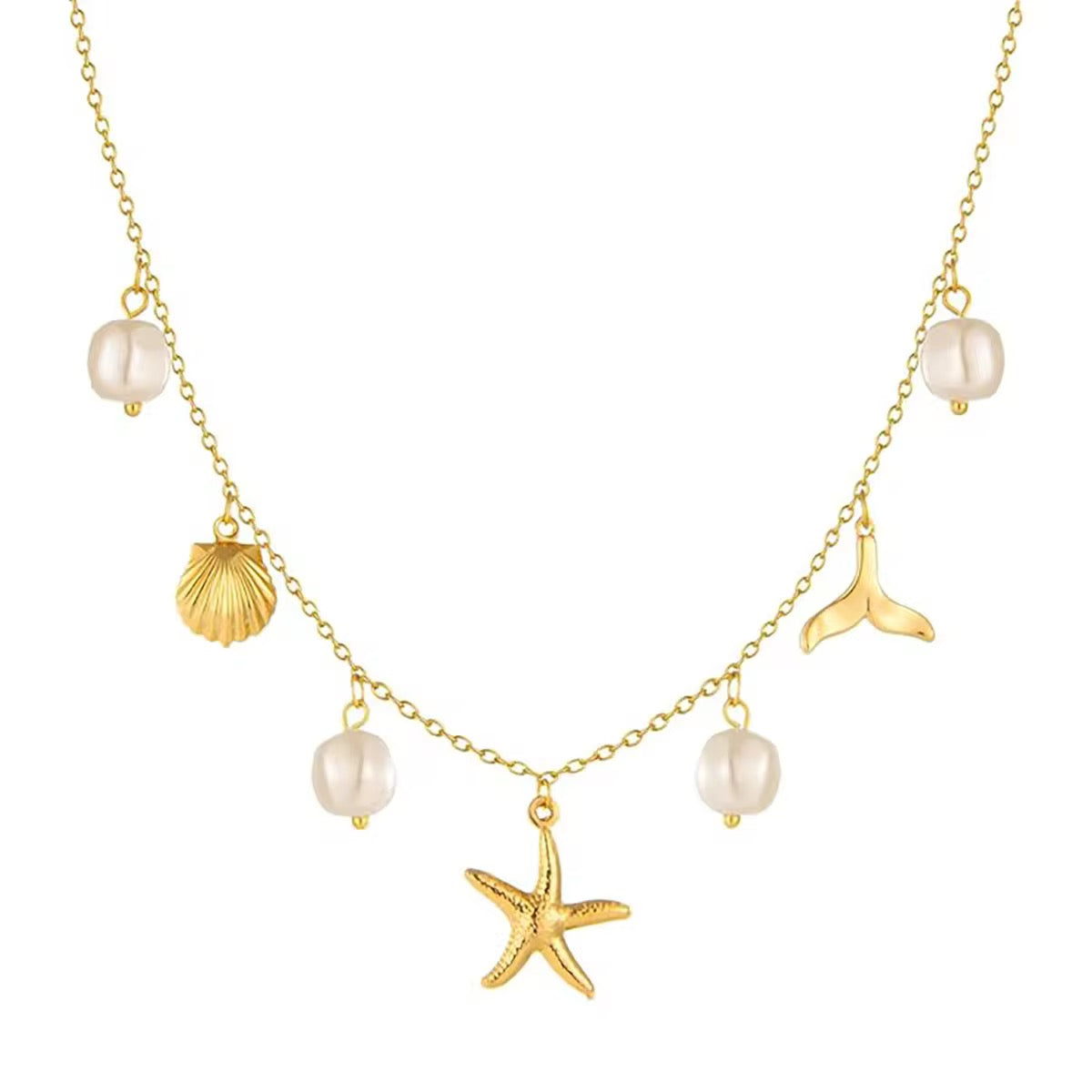 Coastal Pearl Necklace