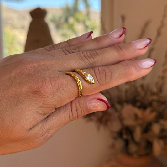 Serpent Wrap Ring