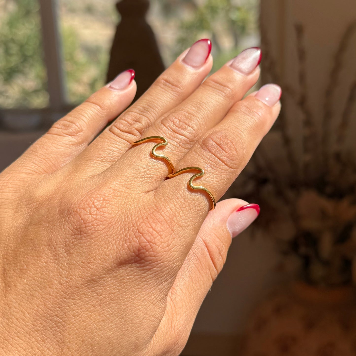 Creating Waves Stacker Ring
