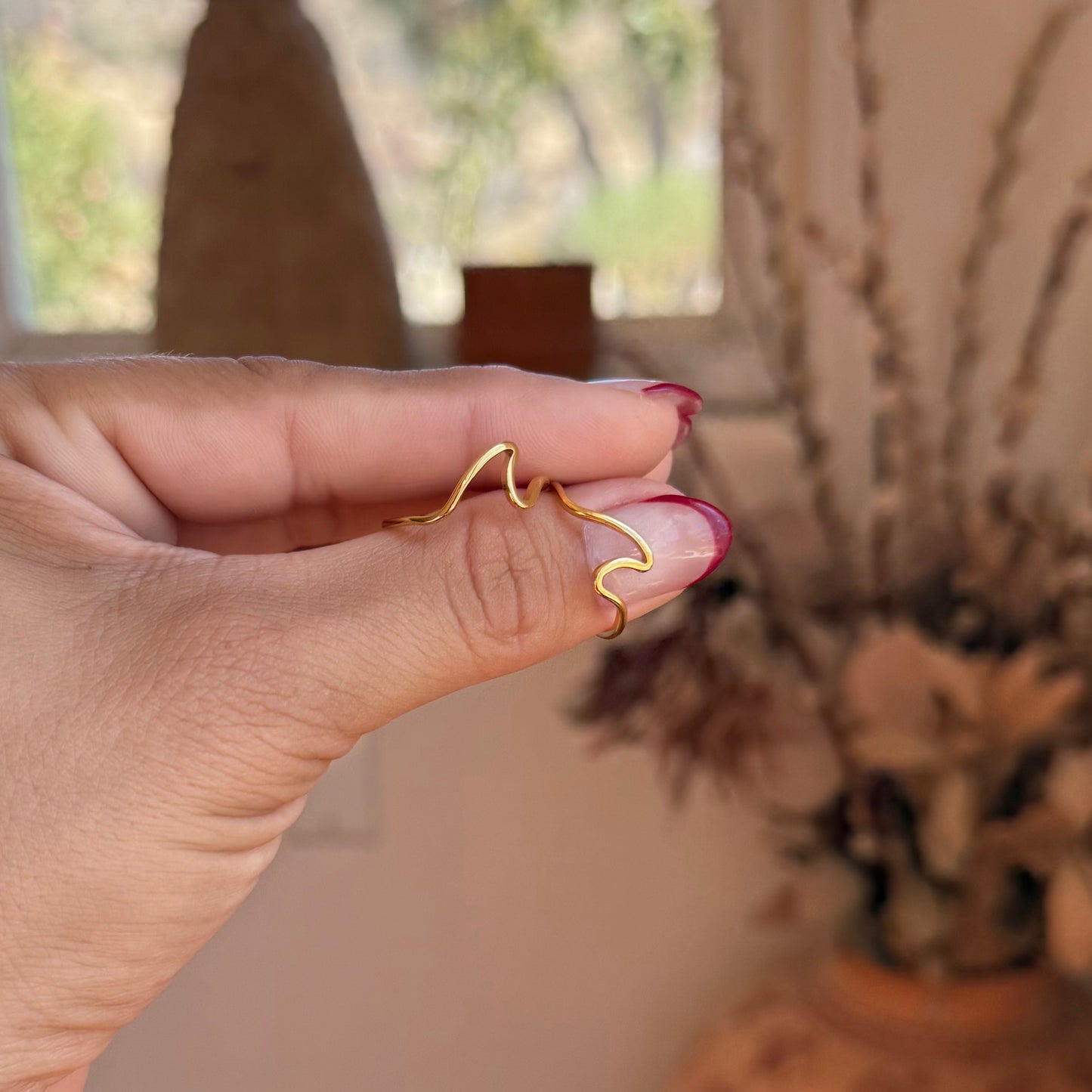 Creating Waves Stacker Ring
